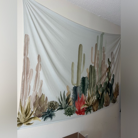 Urban Outfitters Cactus Tapestry - Picture 2 of 2